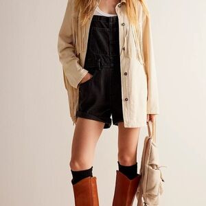 We The Free Ziggy Shortalls (Mineral Black) SizeM